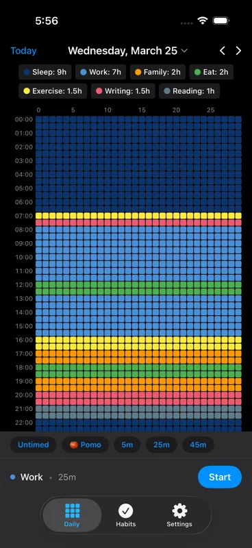 未完成的 APP 截圖