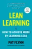 精實學習(Lean Learning) - 讀書筆記